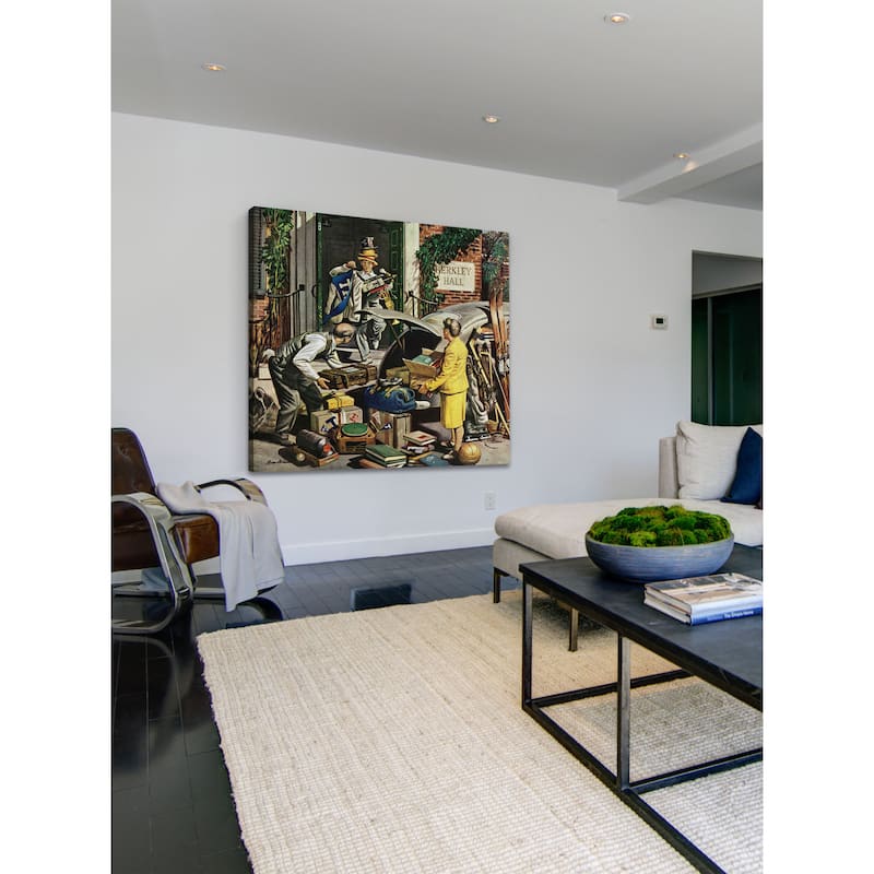 Marmont Hill - Returning Home From College by Stevan Dohanos Painting Print on Canvas