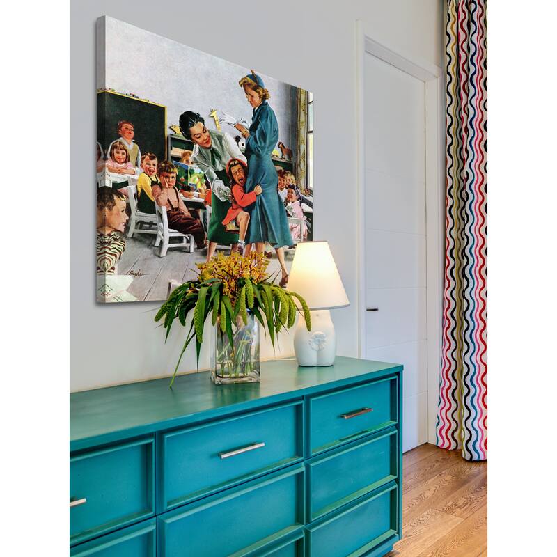 Marmont Hill - Separation Anxiety by George Hughes Painting Print on Canvas