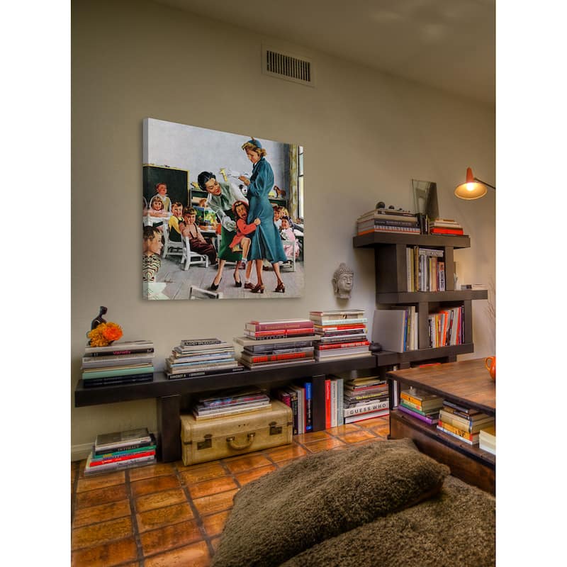 Marmont Hill - Separation Anxiety by George Hughes Painting Print on Canvas