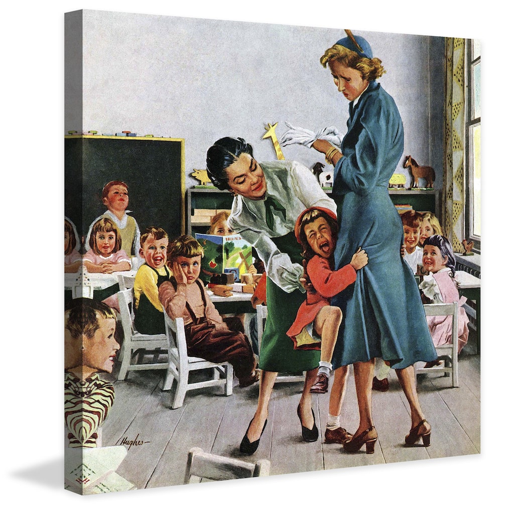 Marmont Hill - Separation Anxiety by George Hughes Painting Print on Canvas