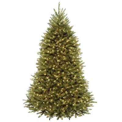 7.5 ft. PowerConnect Dunhill Fir with Dual Color LED Lights