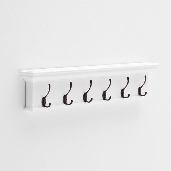 Coastal wall discount mounted coat rack