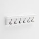 preview thumbnail 2 of 3, NovaSolo Mahogany Six-hook Coat Rack