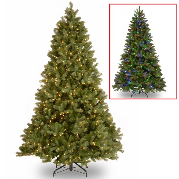 7.5 ft. PowerConnect™ Downswept Douglas Fir Tree with Dual Color® LED Lights