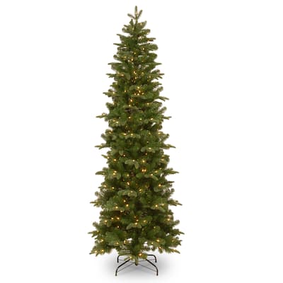 7.5-foot Pencil Slim Tree with Clear Lights - 7.5'