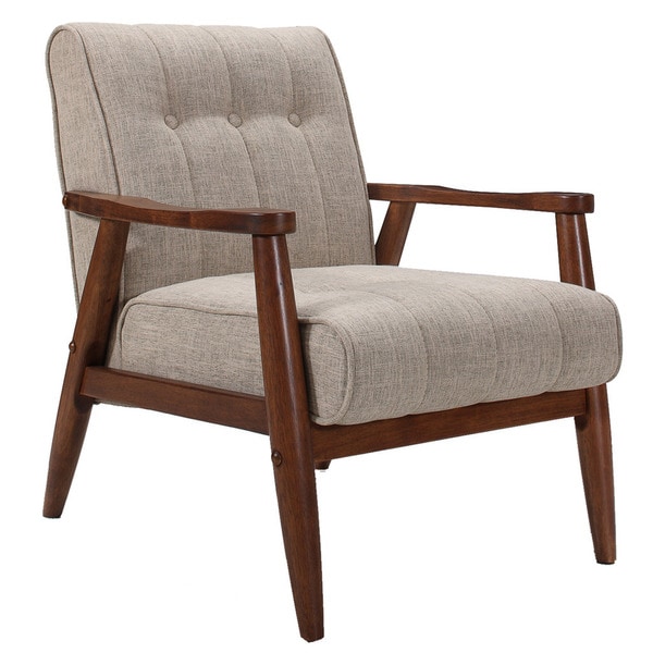 Durango Solid Wood Khaki Accent Chair - 17702300 - Overstock.com ...