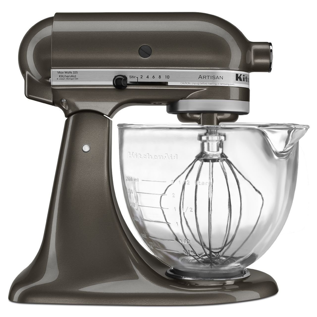 Kitchenaid mixer glass store bowl 5 qt