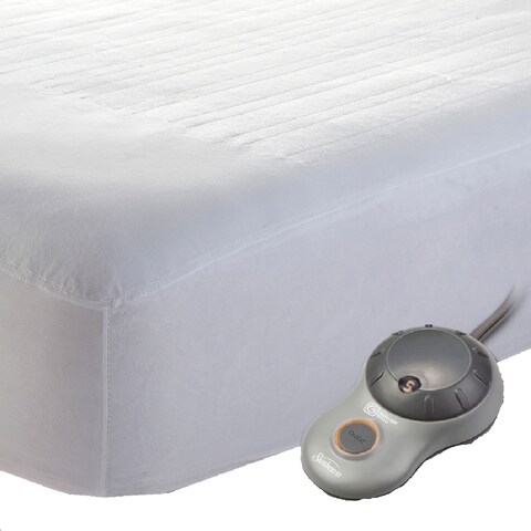 Sunbeam Quilted Heated Mattress Pad, Queen