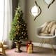 4' Artificial Christmas Porch Tree for Indoor/Outdoor Use - 4 Foot - Green