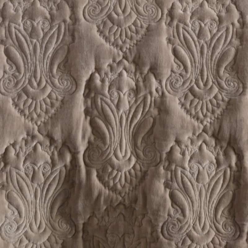 Allman Solid Medallion Cotton Quilt