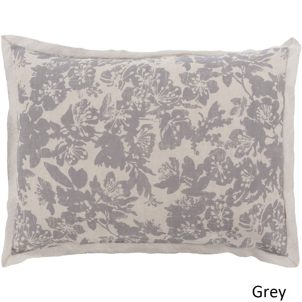 Shelia Floral Linen/ Cotton Sham