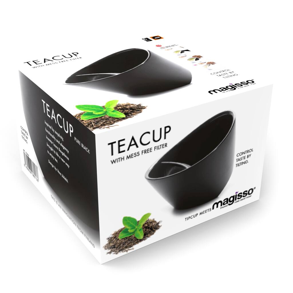 Magisso Pure Black Teacup