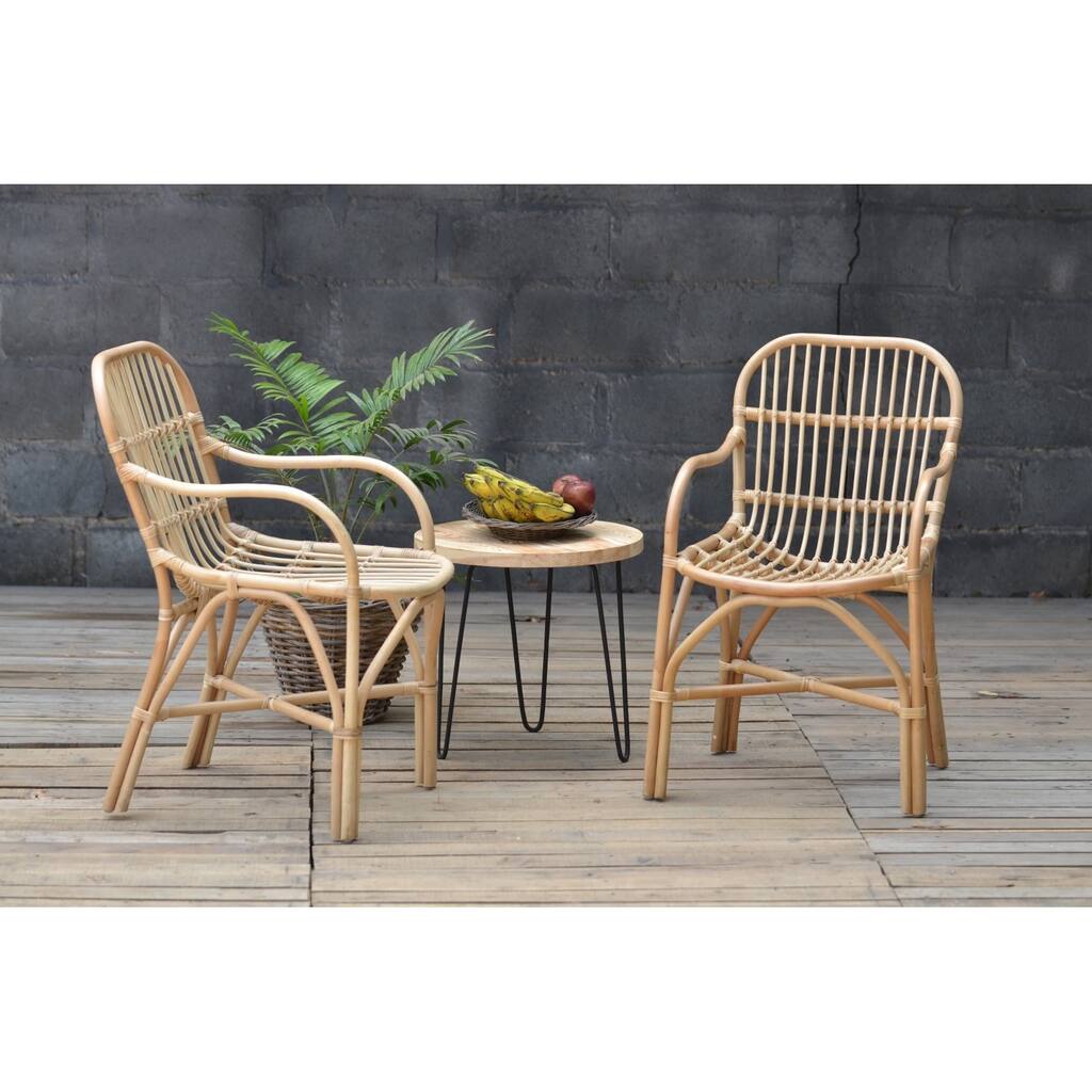 Birdie Rattan Chair Natural