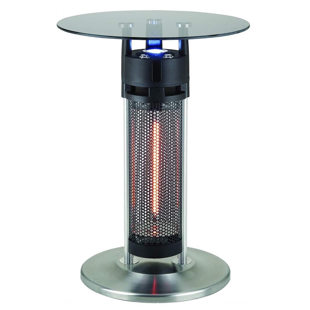 EnerG+ LED Bistro Style Table with Electric Infrared Heater Tower