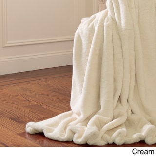 Aurora home best sale faux fur throw