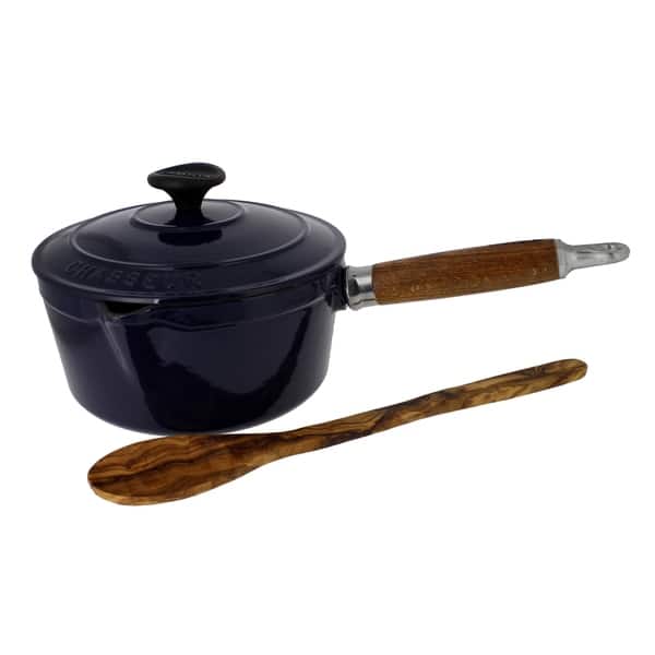 https://ak1.ostkcdn.com/images/products/10634642/Chasseur-2.5-Qt.-Blue-Enameled-Cast-Iron-Saucepan-with-Lid-with-an-Olive-Wood-Spoon-db9d12a8-6fff-4b5d-bb4b-3dda9612a2f3_600.jpg?impolicy=medium