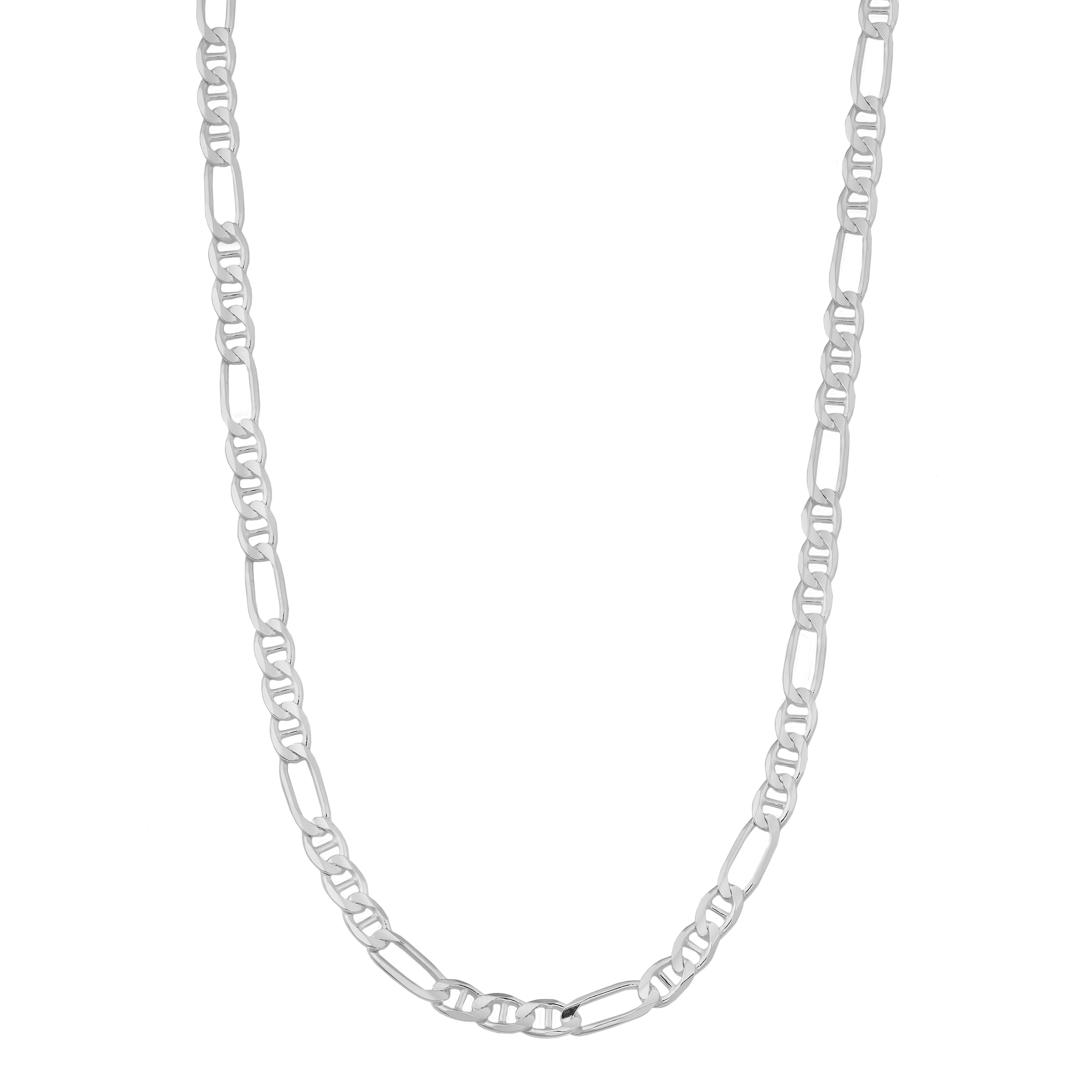 24 Inch 925 Sterling Silver Rhodium-plated Lobster Claw Closure Rhodium Plated Black Tigers Eye Necklace