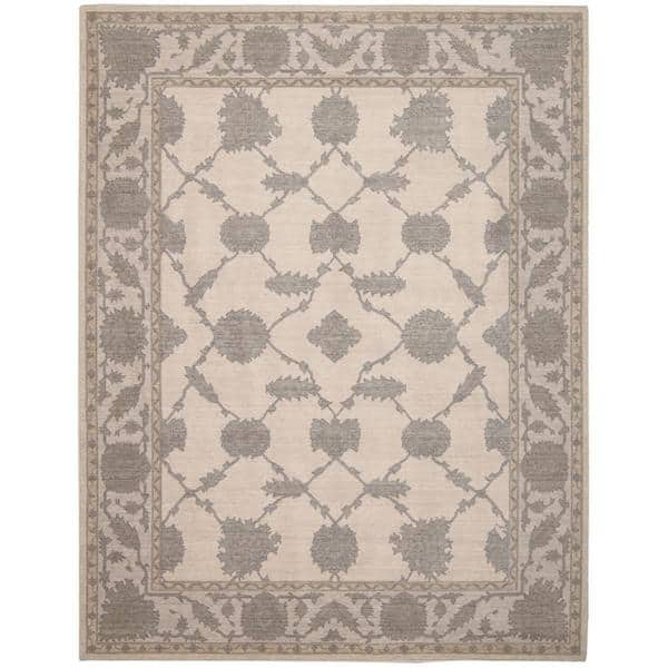 Bedroom Nourison New Horizon HRZ01 Area Rug Off-White 3'9 x 5'9 Border 4' x 6' Indoor Living Room Dining Room Classic Bedroom Nourison New Horizon HRZ01 Area Rug Off-White 3'9 x 5'9 Border 4' x 6' Indoor Living Room Dining Room Classic