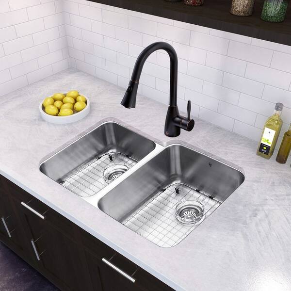 Shop Vigo All In One 32 Inch Stainless Steel Undermount Kitchen