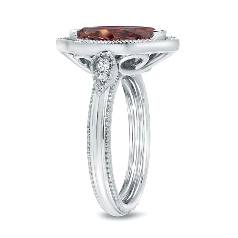 Auriya 18k Gold 2ctw Halo Marquise Brown Diamond Engagement Ring (H-I, SI1-SI2)