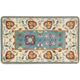 preview thumbnail 3 of 2, Nourison Lattice Victorian Shabby Chic Floral Area Rug 1'6" x 2'6" - Ivory - Runner/Rectangle