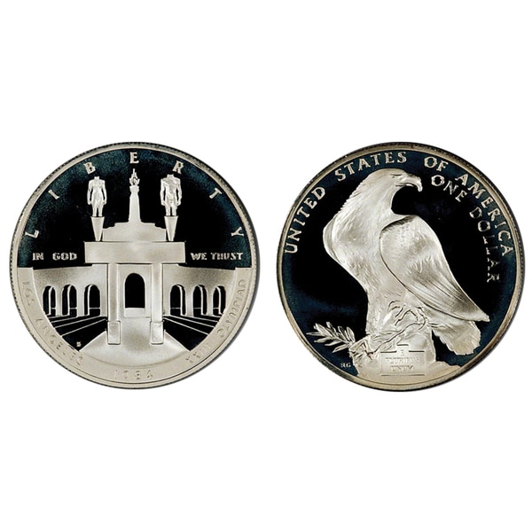 American Coin Treasures Los Angeles Olympiad Silver Dollar Commemorative Coin