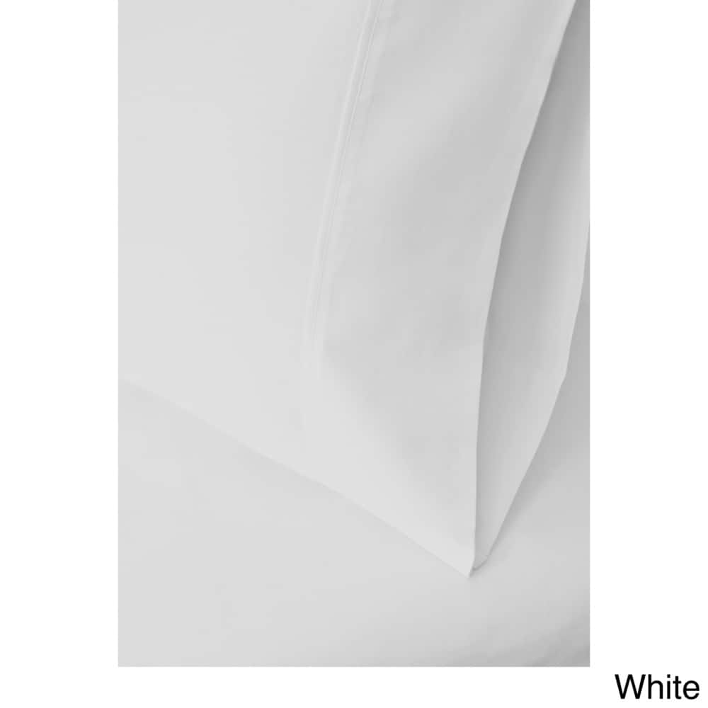 Superior Cotton Blend 1200 Thread Count Solid Deep Pocket Bed Sheet Set