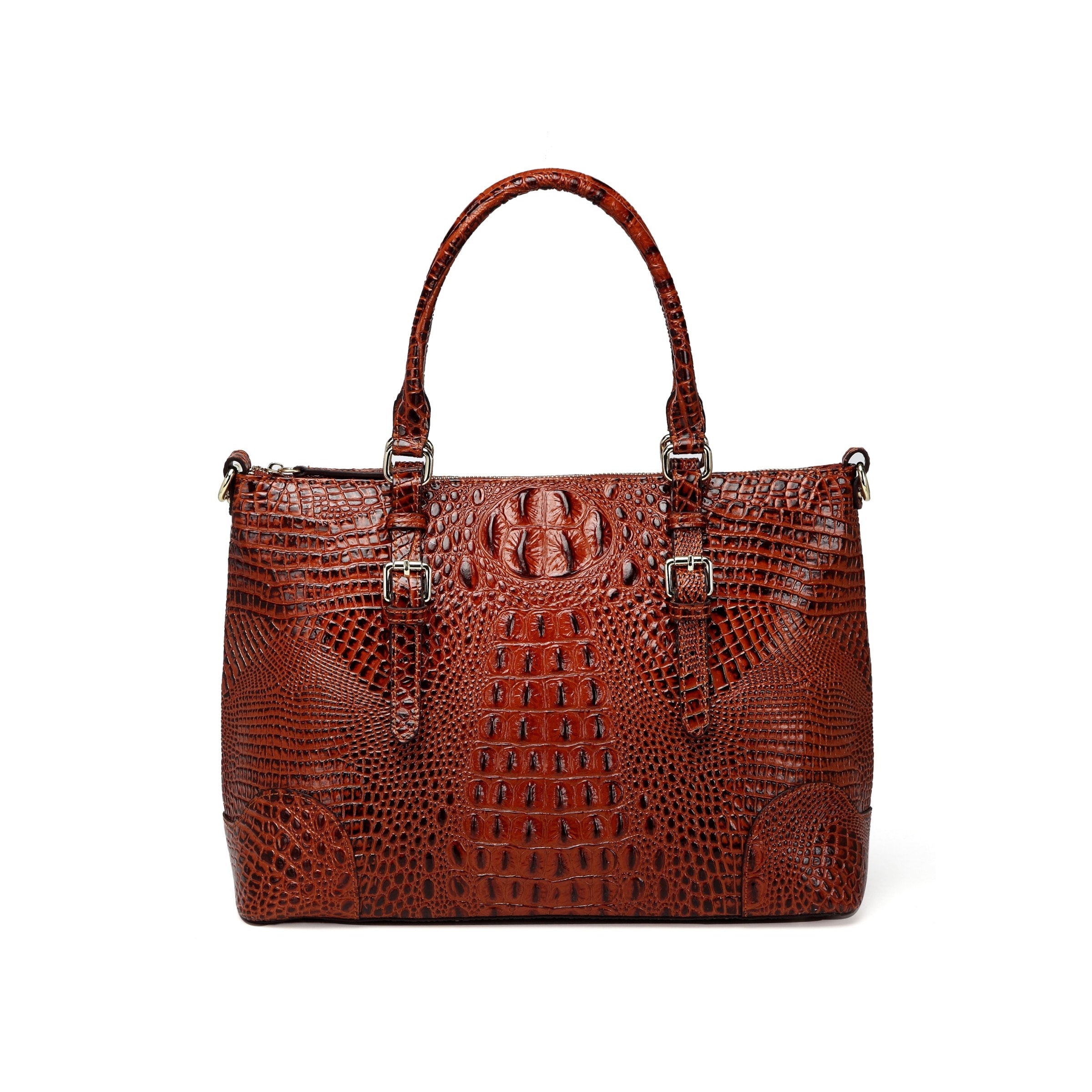 croc tote handbag