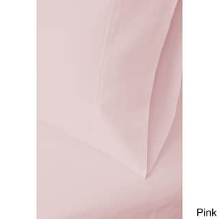 Superior Egyptian Cotton 400 Thread Count Solid Sateen Sheet Set (King - Pink)