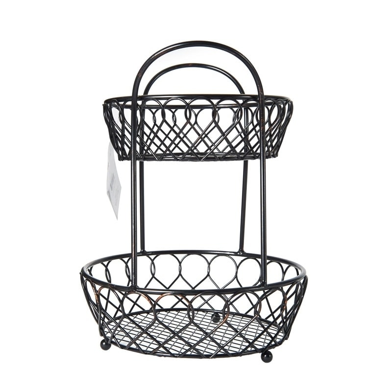 Gourmet Basics by Mikasa Loop and Lattice Basket - Thumbnail 2