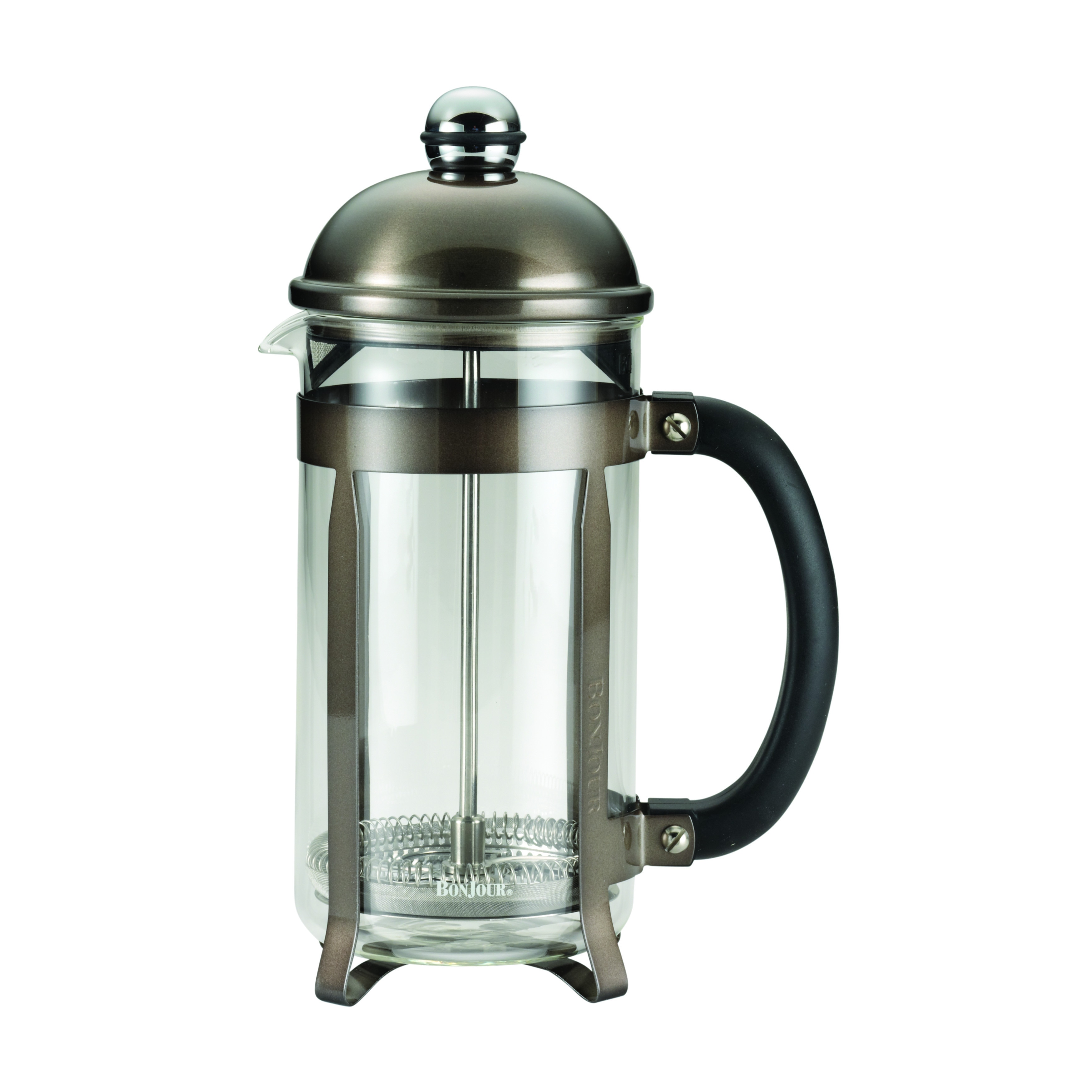 BonJour Coffee 8-Cup Maximus French Press, Purple by BonJour BonJour Coffee 8-Cup Maximus French Press, Purple, Stainless Steel