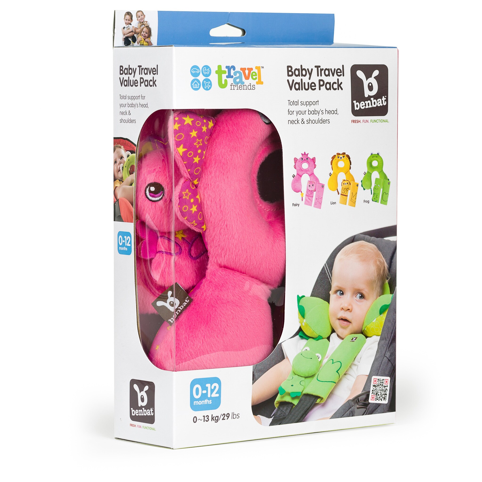 Shop Benbat Travel Friends Value Pack 0 12 Months Free Shipping