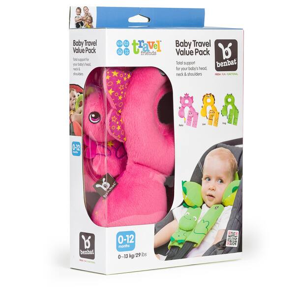 Shop Benbat Travel Friends Value Pack 0 12 Months Free Shipping