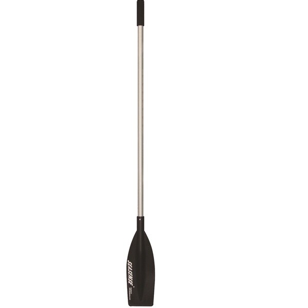 SeaSense 6 Foot Aluminum/Plastic Oar, Black