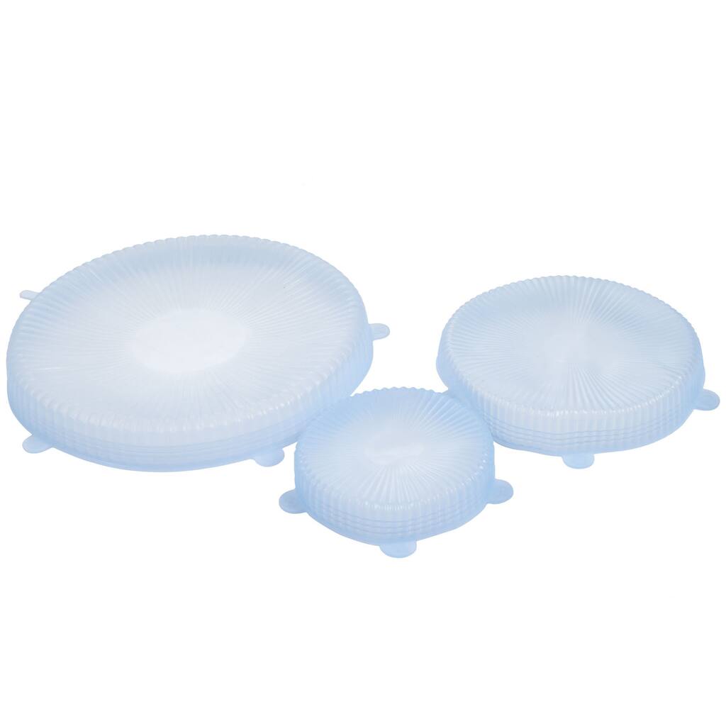 Chef Buddy Set of Three Universal Reusable Silicone Food Covers