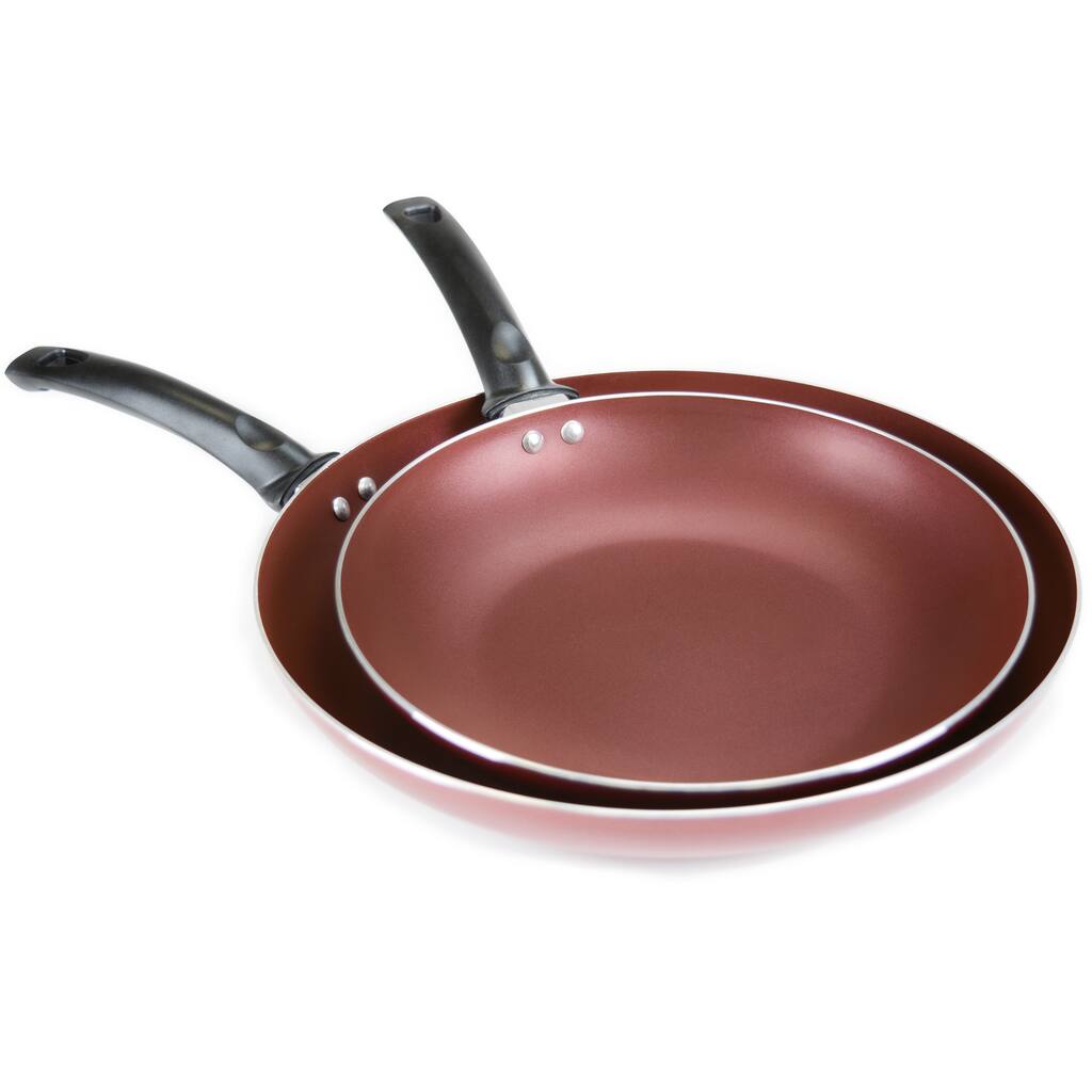 Aluminum 2pc Non-Stick Fry Pan Set