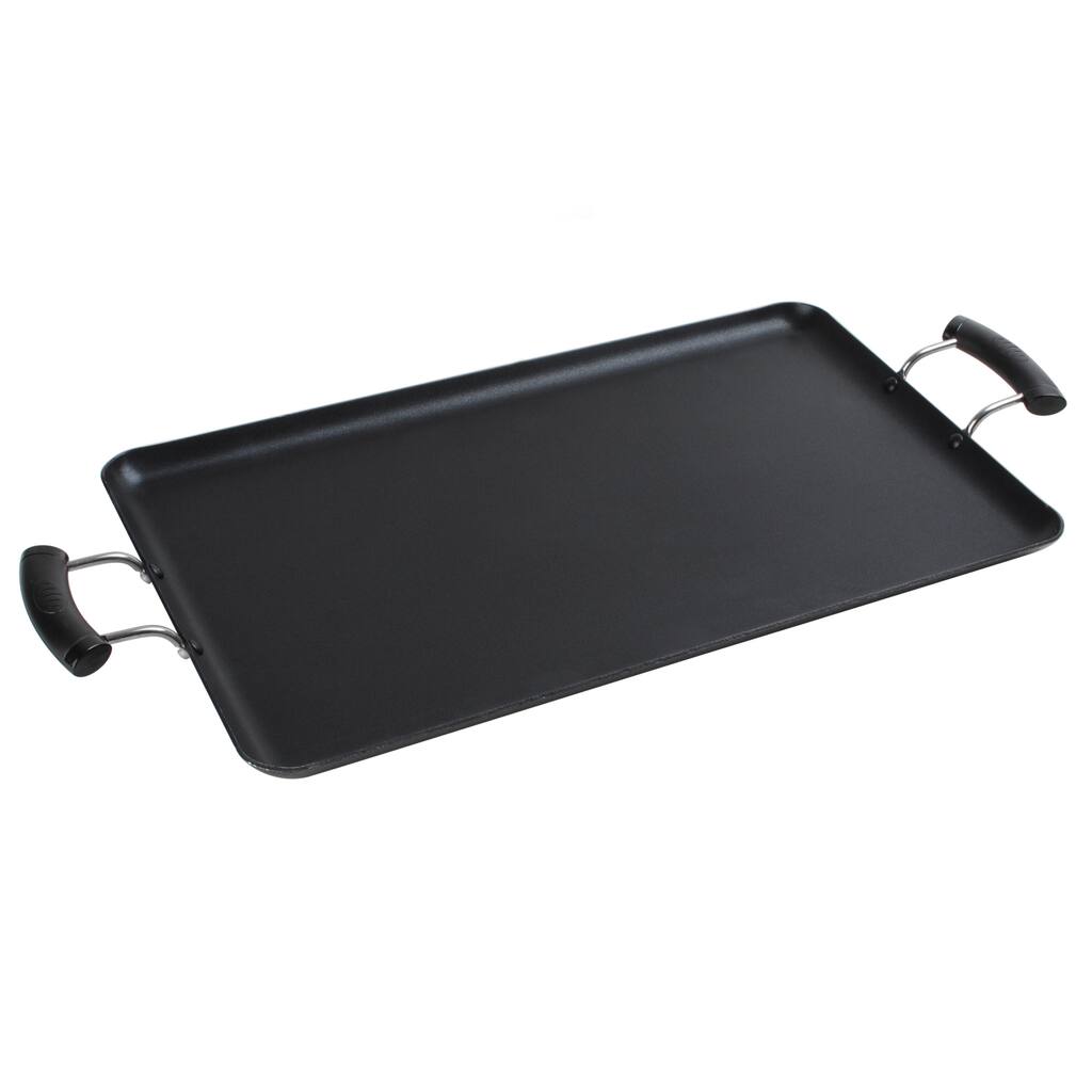 Non-Stick 19-inch Double Burner Griddle