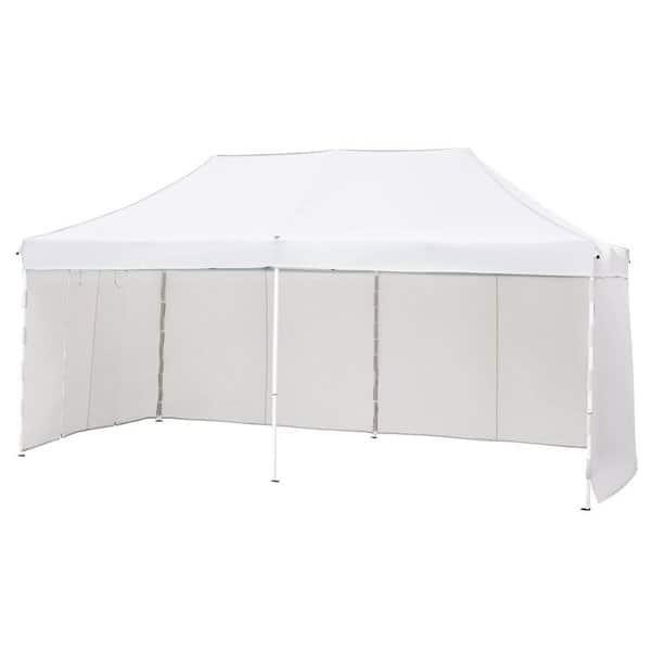 Abba Patio 10 x 20 ft Heavy Duty Steel Instant Folding Canopy Party