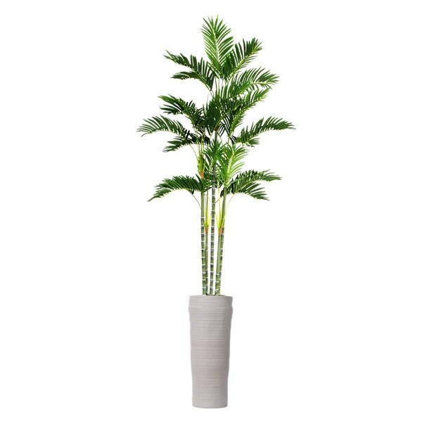 89-inch Tall Palm Tree in Planter - 89