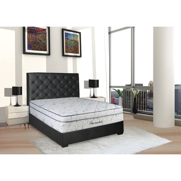 Shop 13 Inch Plush Eurotop Pillowtop Pocketed Coil Fully Assembled