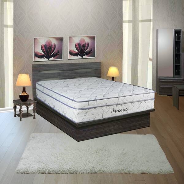 Shop 13 Inch Plush Eurotop Pillowtop Pocketed Coil Fully Assembled