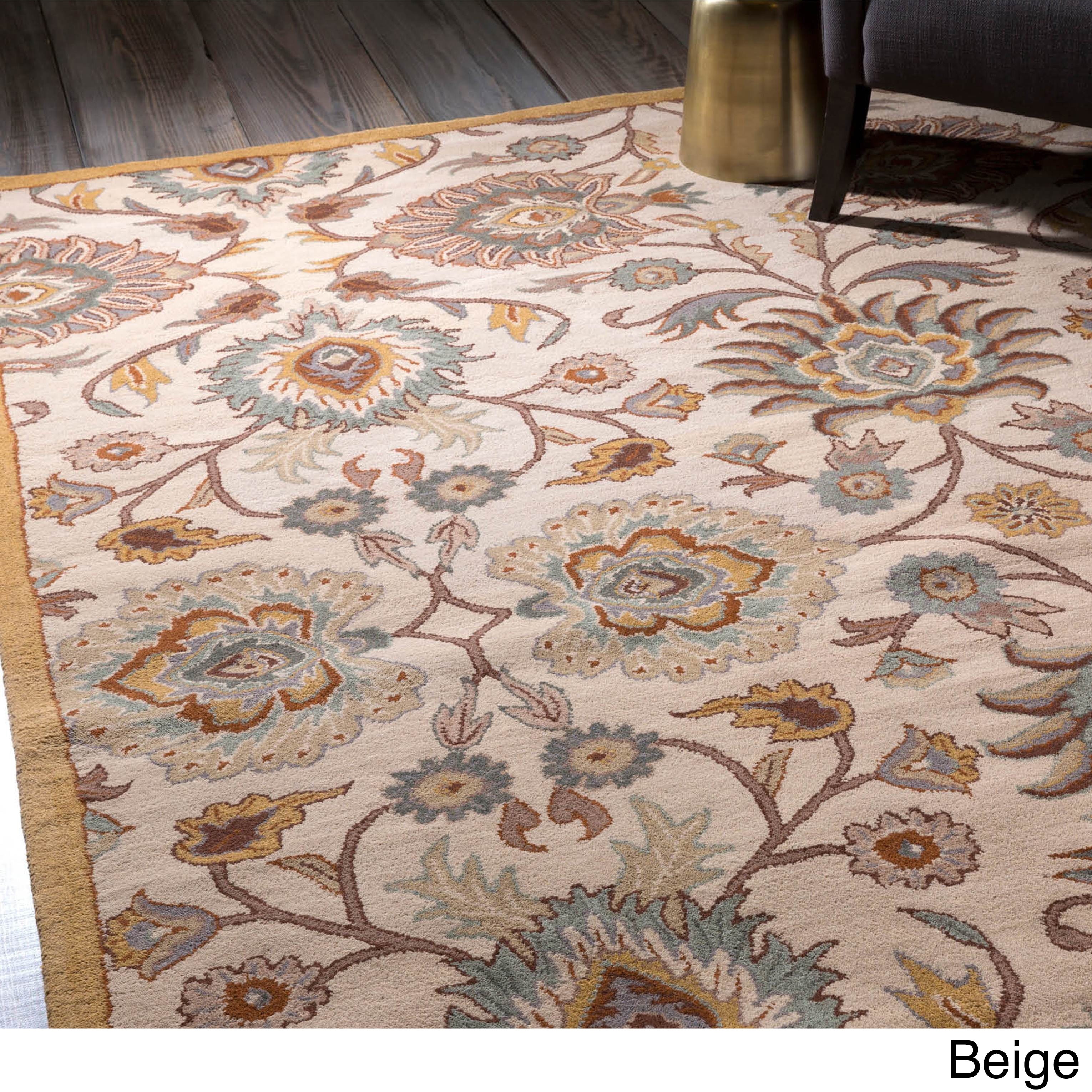 HandTufted Patchway Wool Area Rug (12' x 15') eBay