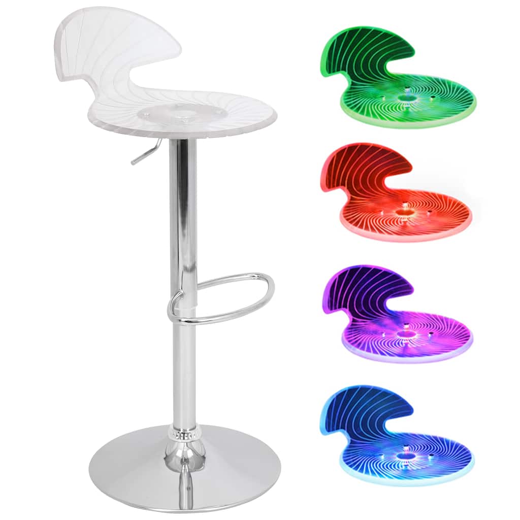 Porch & Den Range Rainbow LED Bar Stool