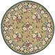 preview thumbnail 5 of 3, Nourison Lattice/Hsn Area Rug 4'9" Round - Yellow - Runner/Round