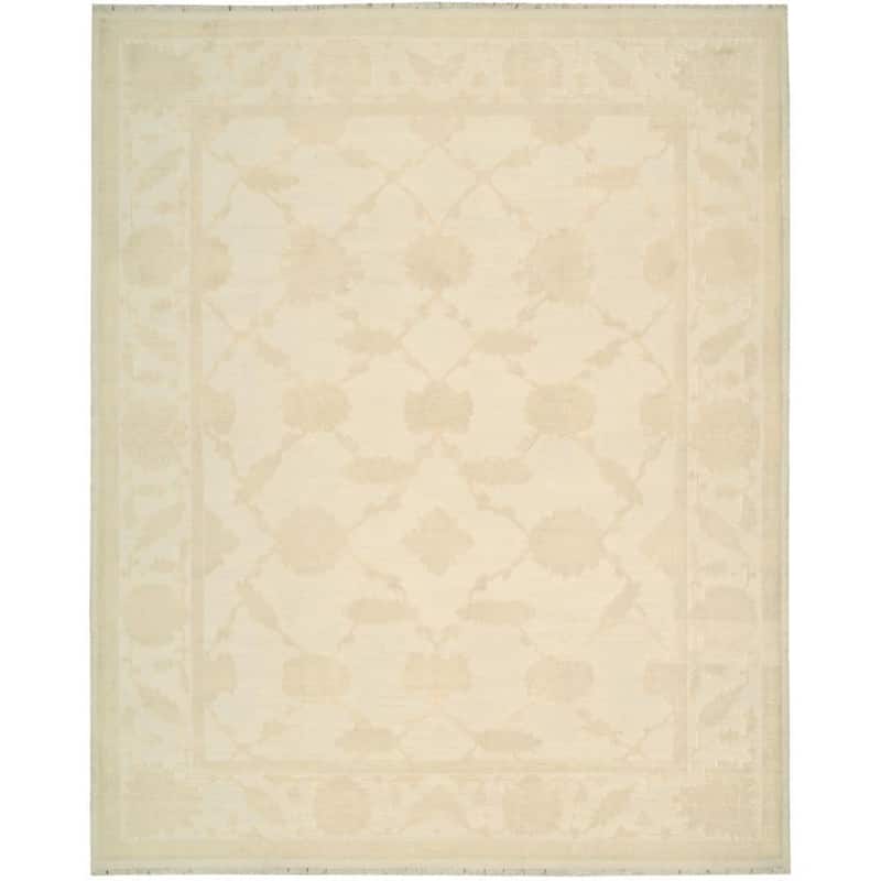 Nourison Silk Pointe Area Rug - 3'10" x 5'10" - Ivory - Runner/Rectangle