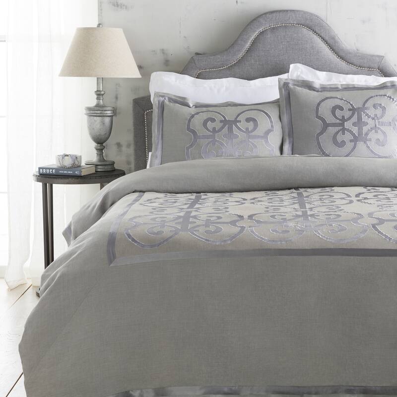 Abdiel Geometric Linen/Polyester Sham