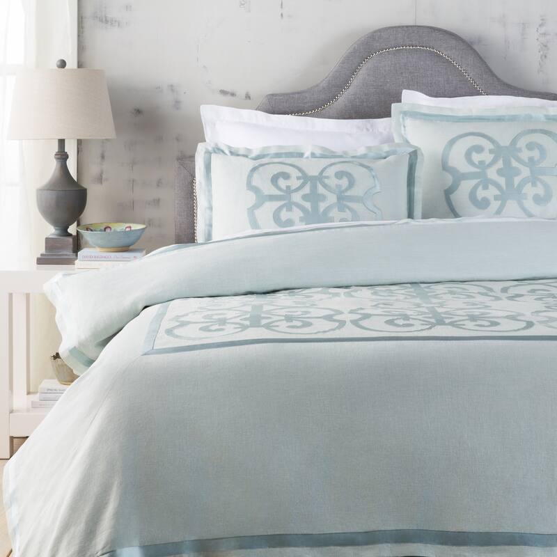 Abdiel Geometric Linen/Polyester Sham