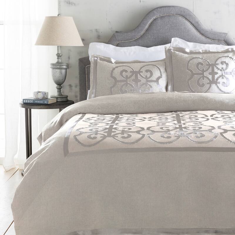 Abdiel Geometric Linen/Polyester Sham