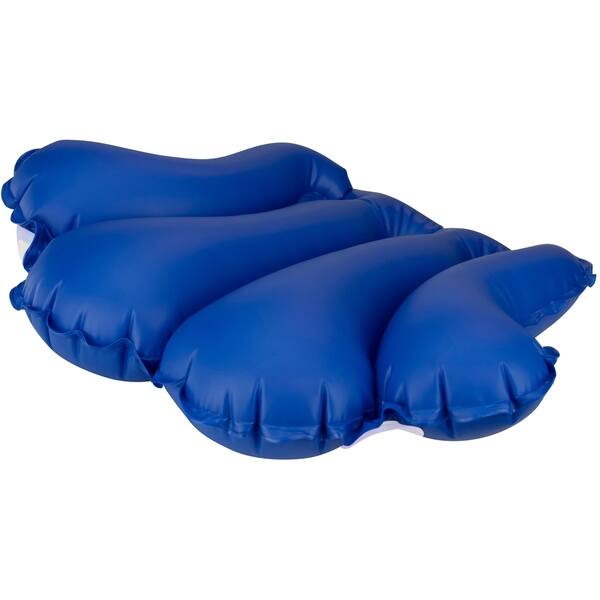 Shop Inflatable Bath Pillow With Suction Cups Blue 8 X 10