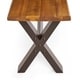 preview thumbnail 6 of 5, Sanibel Outdoor 3-piece Acacia Wood Dining Set by Christopher Knight Home